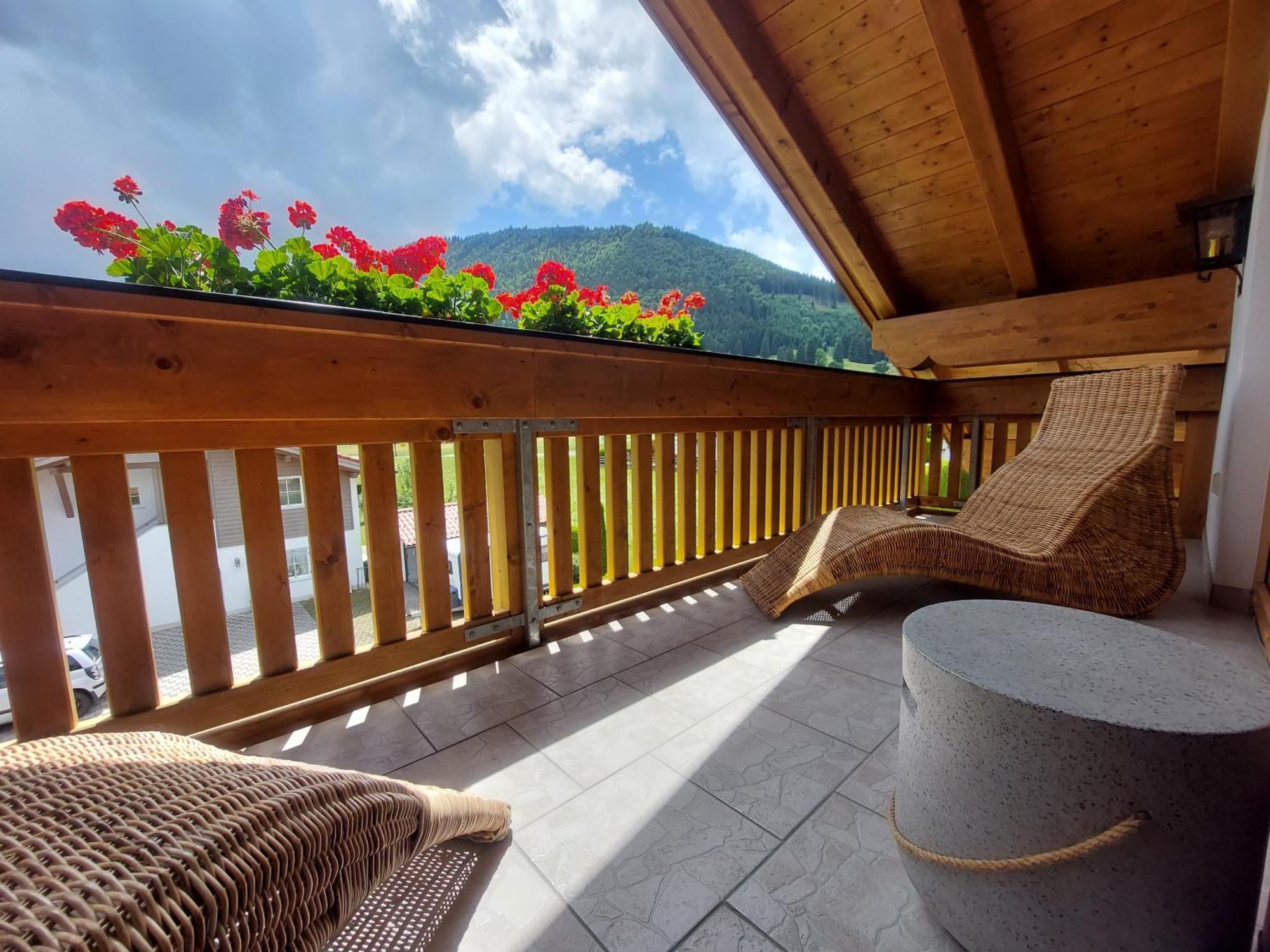 Apartment Traumblick Unterammergau Kültér fotó