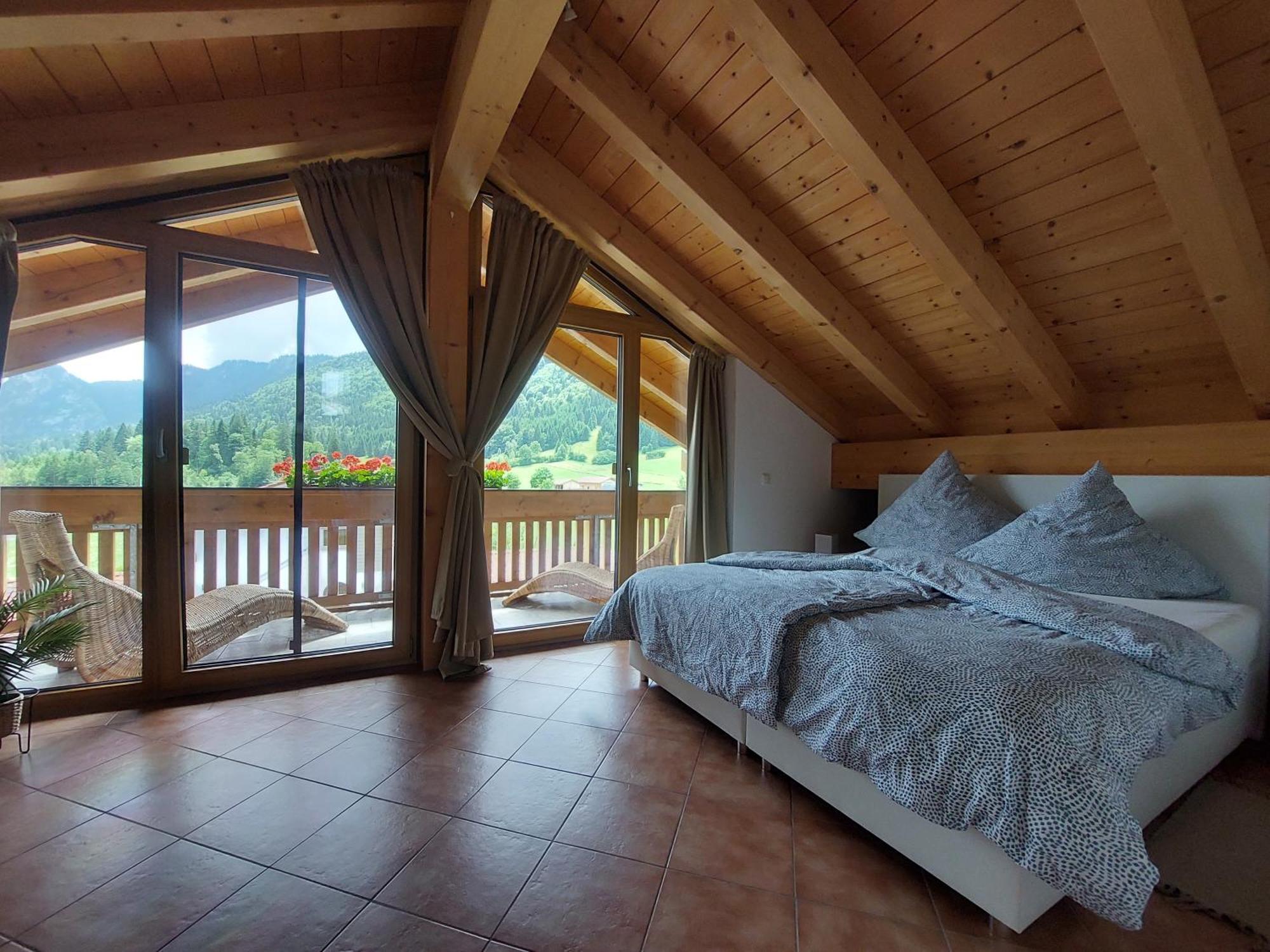 Apartment Traumblick Unterammergau Kültér fotó